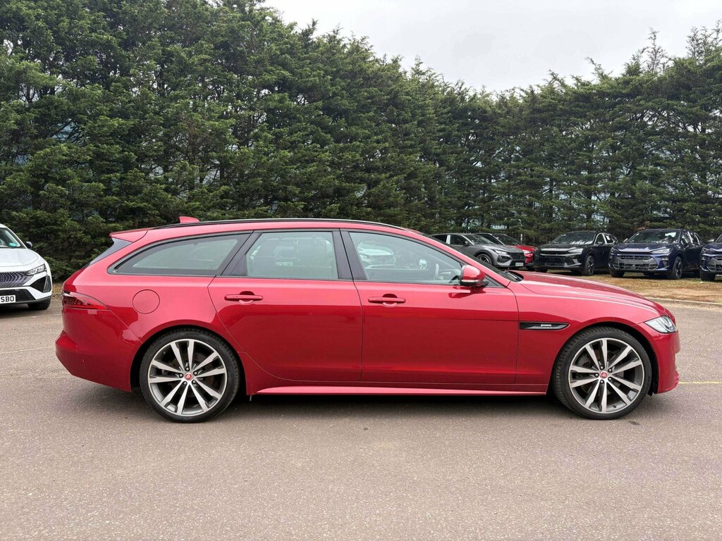 Jaguar XF 2.0D R-sport Sportbrake Awd Euro 6 Red #2
