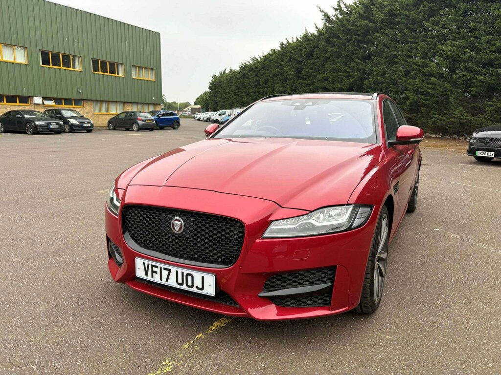 Jaguar XF 2.0D R-sport Sportbrake Awd Euro 6 Red #5