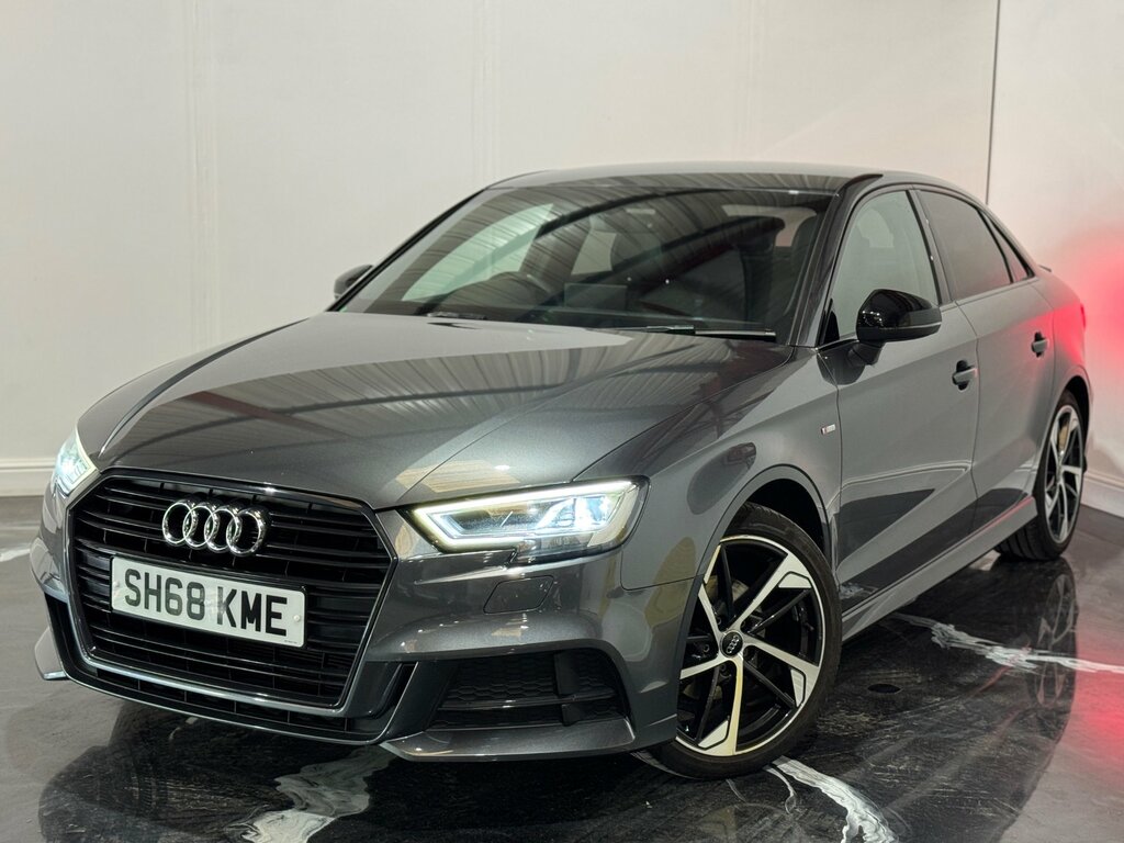 Audi A3 1.5 Tfsi Cod 35 Black Edition Saloon Ma SH68KME Grey #3