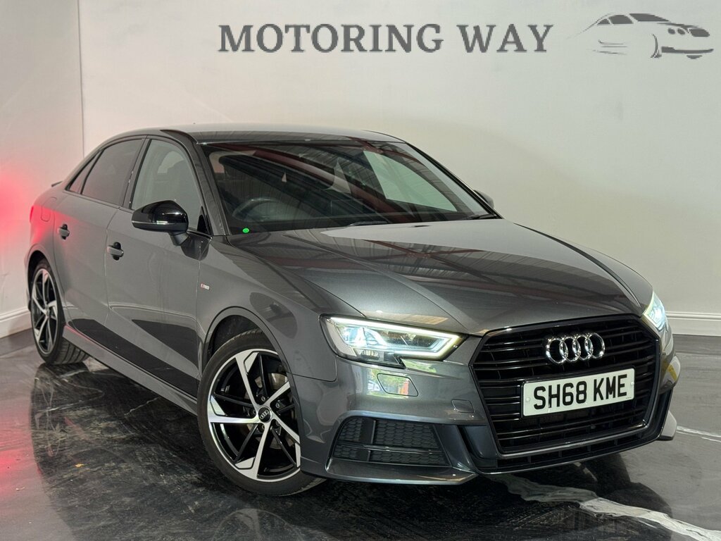 Audi A3 1.5 Tfsi Cod 35 Black Edition Saloon Ma SH68KME Grey