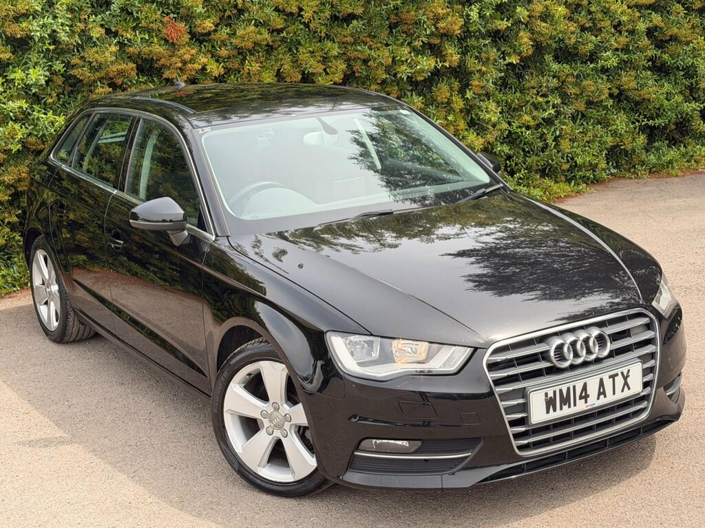 Audi A3 2.0 Tdi Sport Sportback Euro 6 Ss WM14ATX Black #4