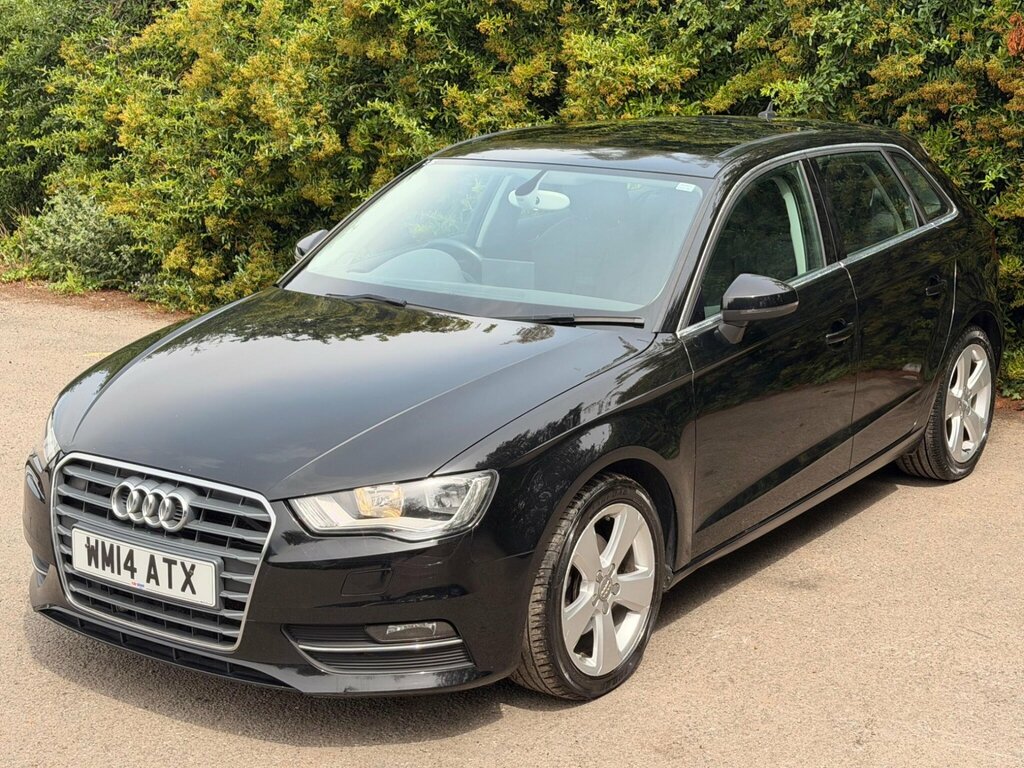 Audi A3 2.0 Tdi Sport Sportback Euro 6 Ss WM14ATX Black #3