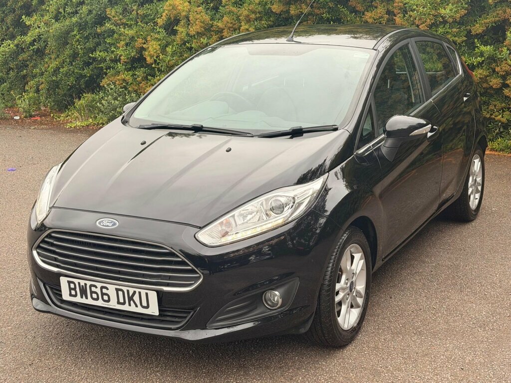 Ford Fiesta 1.0T Ecoboost Zetec Euro 6 Ss BW66DKU Black #3