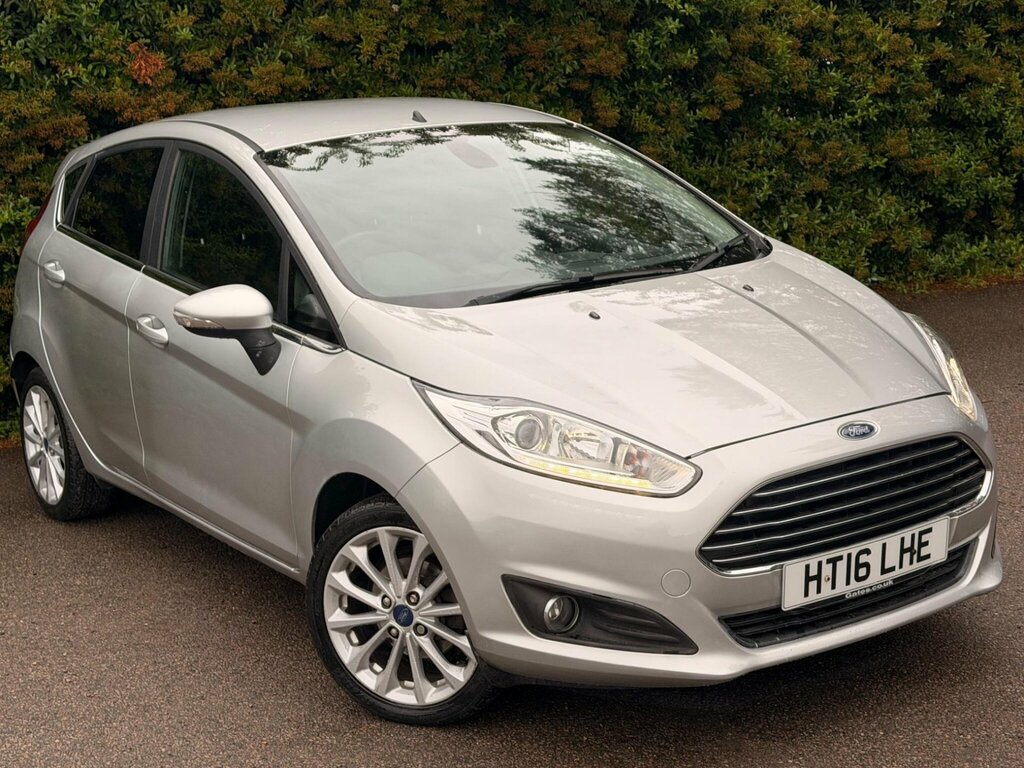 Ford Fiesta 1.0T Ecoboost Titanium X Euro 6 Ss HT16LHE Silver #4