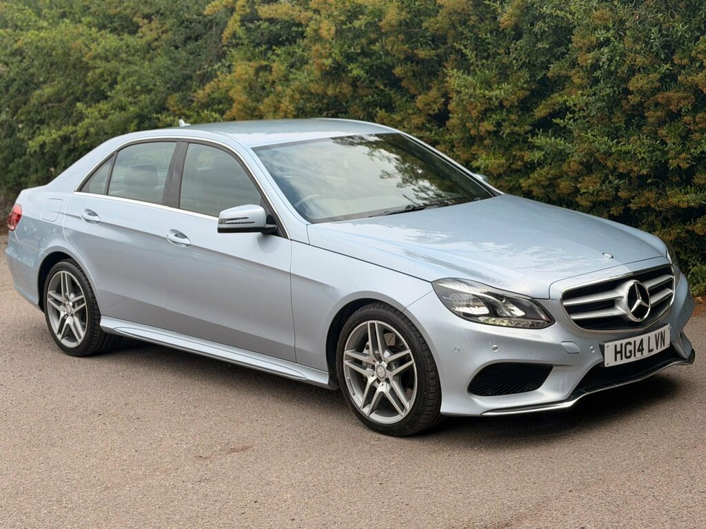 Mercedes-Benz E Class 2014 14 E220 Silver #11