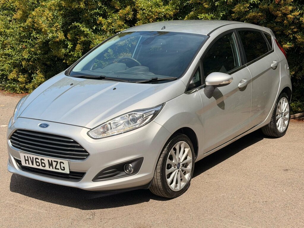 Ford Fiesta 1.0T Ecoboost Titanium X Euro 6 Ss HV66MZG Silver #3