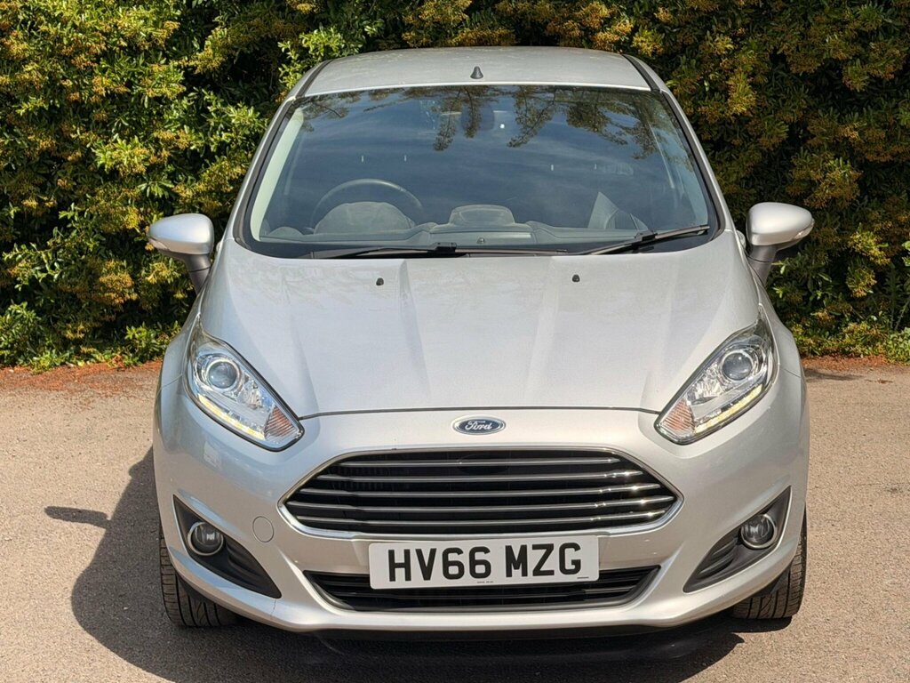 Ford Fiesta 1.0T Ecoboost Titanium X Euro 6 Ss HV66MZG Silver #2