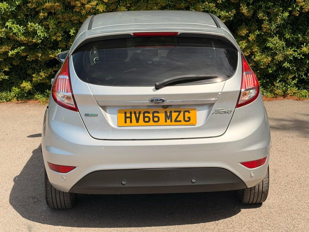 Ford Fiesta 1.0T Ecoboost Titanium X Euro 6 Ss HV66MZG Silver #6