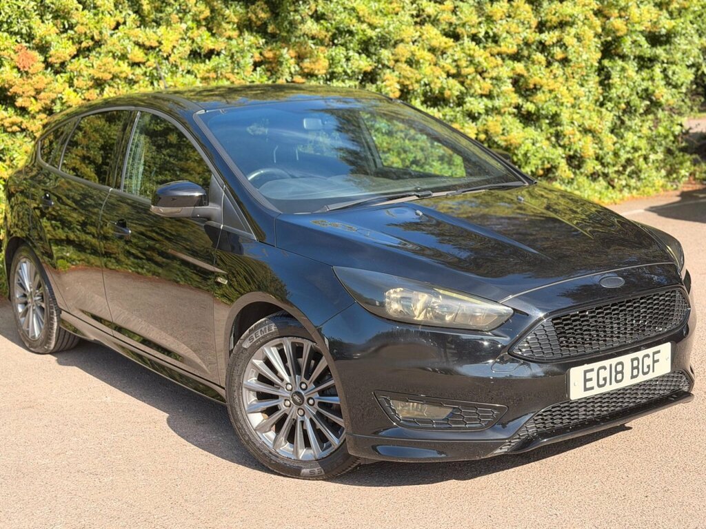 Ford Focus 1.0T Ecoboost St-line Euro 6 Ss Black #4
