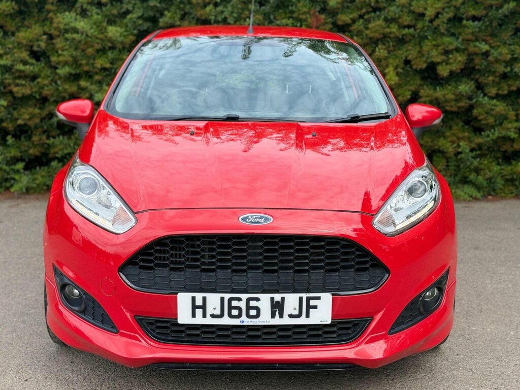 Ford Fiesta 1.0T Ecoboost Zetec S Euro 6 Ss HJ66WJF Red #2