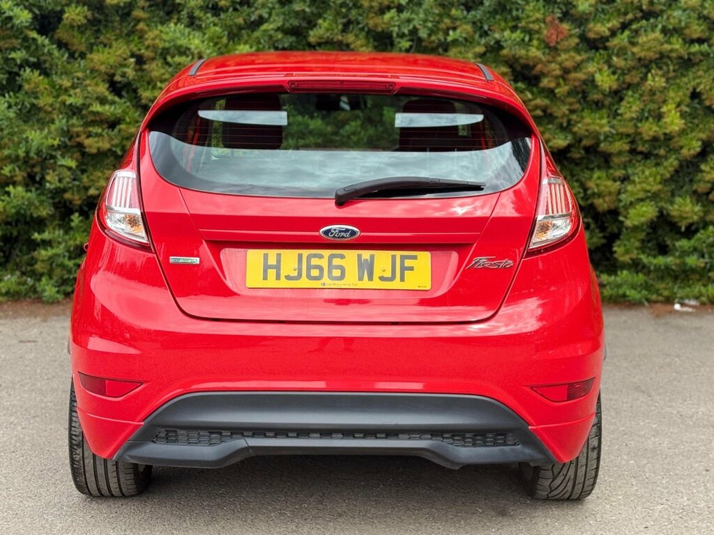 Ford Fiesta 1.0T Ecoboost Zetec S Euro 6 Ss HJ66WJF Red #5