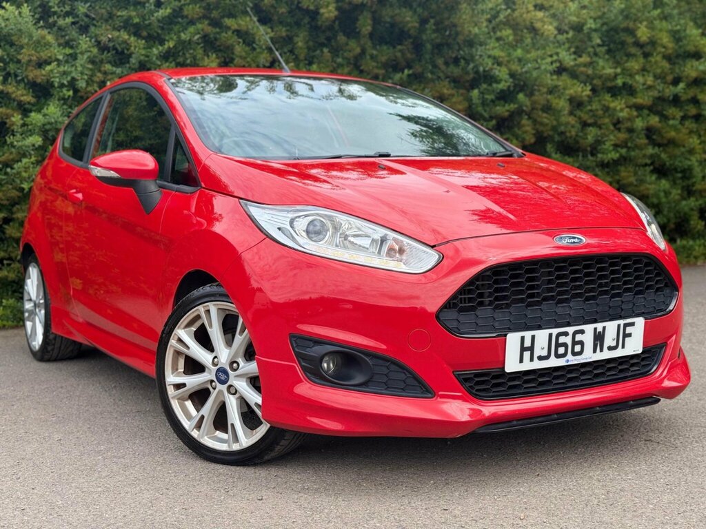 Ford Fiesta 1.0T Ecoboost Zetec S Euro 6 Ss HJ66WJF Red #3
