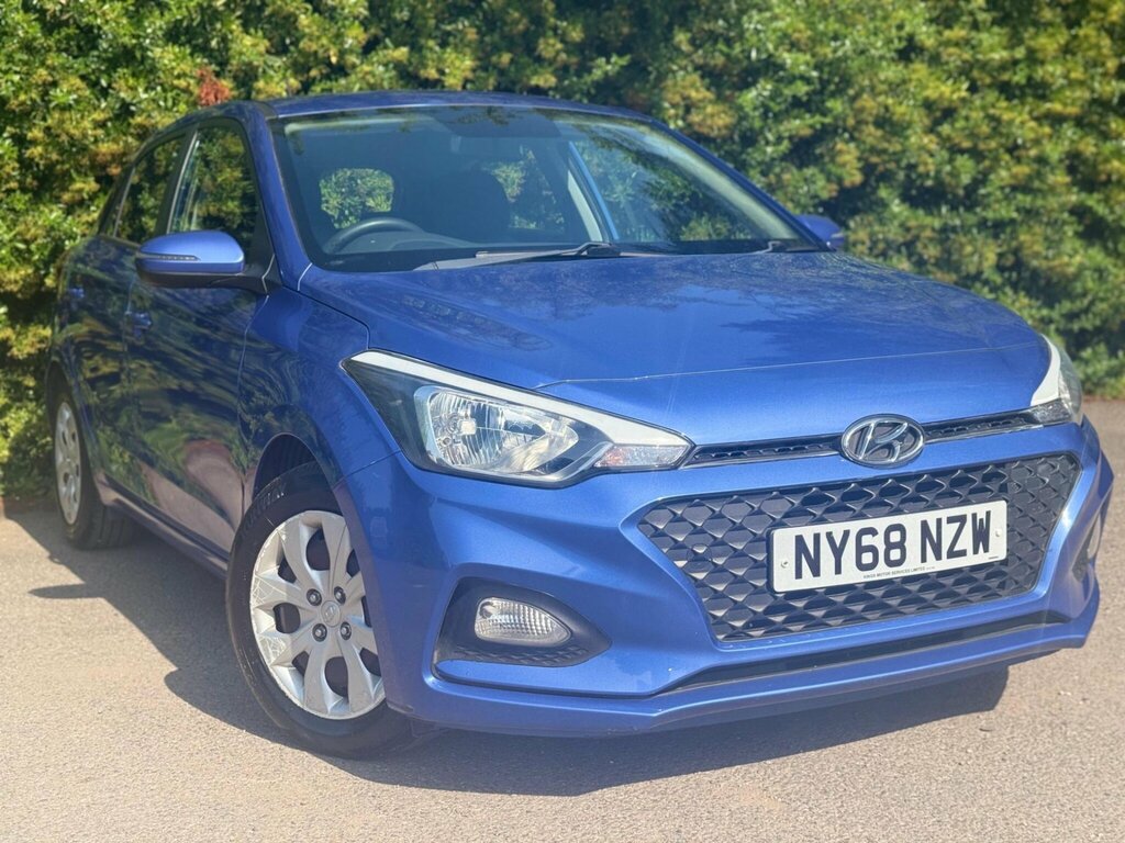 Hyundai I20 1.2 S Connect Euro 6 Ss NY68NZW Blue #2