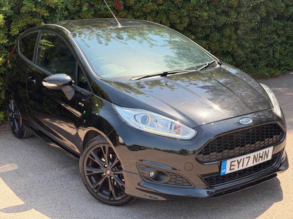 Ford Fiesta 1.0T Ecoboost St-line Euro 6 Ss Black #4