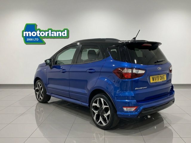 Ford Ecosport Ecoboost Gpf St-line Suv WV19OKE Blue #4