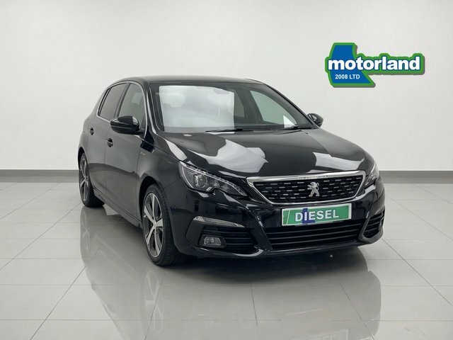 Peugeot 308 Bluehdi Gt Line Hatchback Black