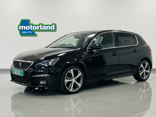 Peugeot 308 Bluehdi Gt Line Hatchback DA68NBF Black #3