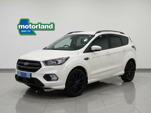 Ford Kuga Ecoboost St-line Suv CK18LRY White #3