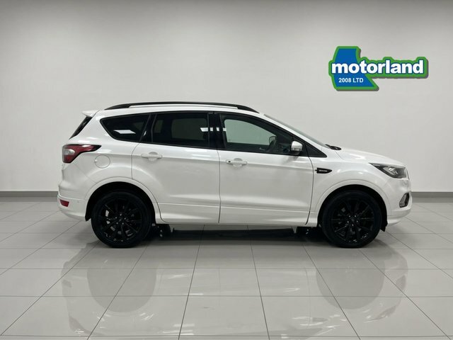 Ford Kuga Ecoboost St-line Suv CK18LRY White #4