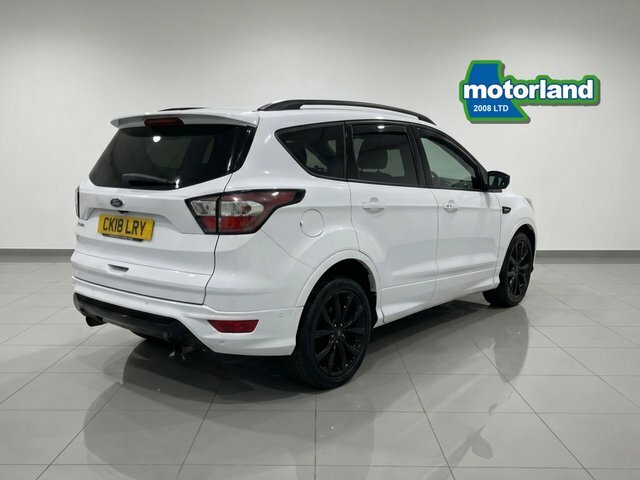 Ford Kuga Ecoboost St-line Suv CK18LRY White #6