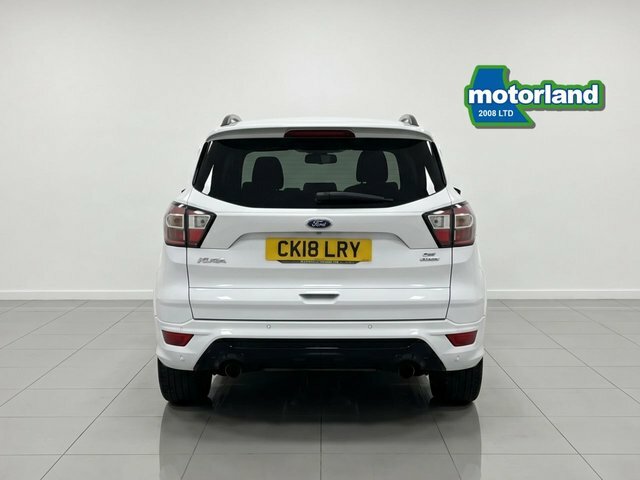 Ford Kuga Ecoboost St-line Suv CK18LRY White #5