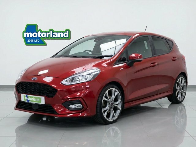 Ford Fiesta Ecoboost St-line X Hatchback CE18YKJ Red #3