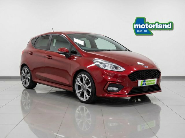 Ford Fiesta Ecoboost St-line X Hatchback CE18YKJ Red