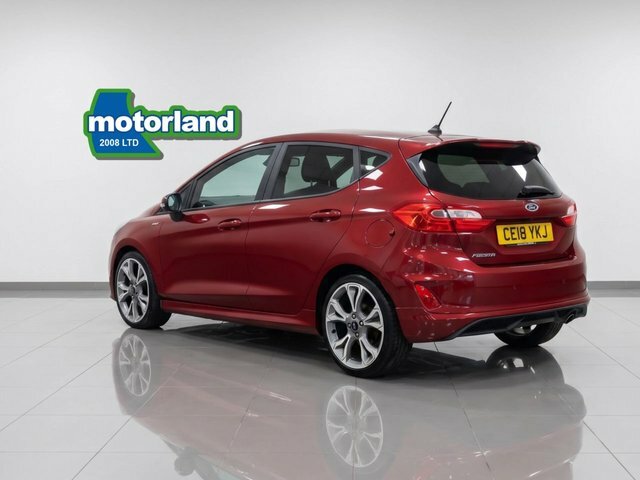 Ford Fiesta Ecoboost St-line X Hatchback CE18YKJ Red #4