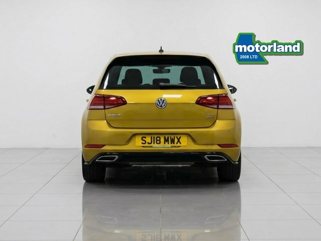 Volkswagen Golf Tsi Evo R-line Hatchback SJ18MWX Yellow #5