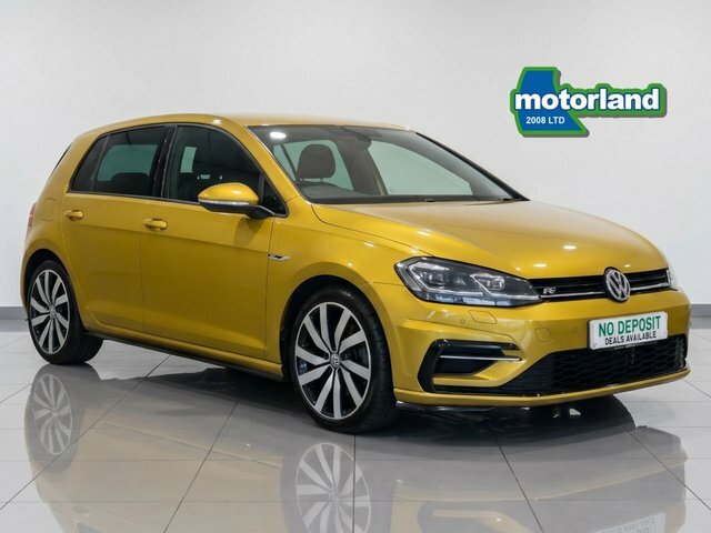Volkswagen Golf Tsi Evo R-line Hatchback Yellow
