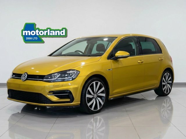 Volkswagen Golf Tsi Evo R-line Hatchback SJ18MWX Yellow #3