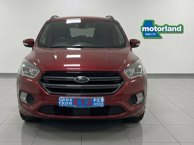 Ford Kuga Tdci Ecoblue St-line Suv FG17OKP Red #2