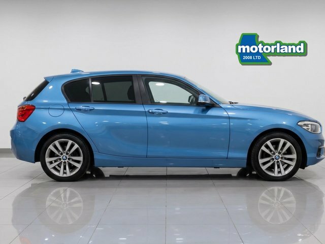 BMW 1 Series Hatchback 1.5 118I M Sport 2019 Blue #7
