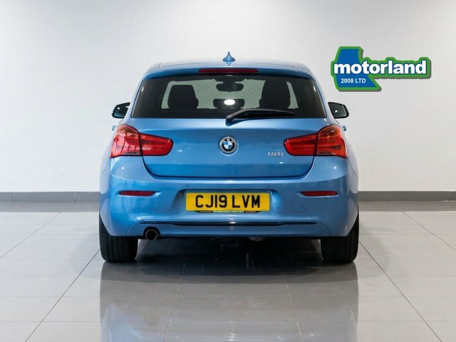 BMW 1 Series Hatchback 1.5 118I M Sport 2019 Blue #5