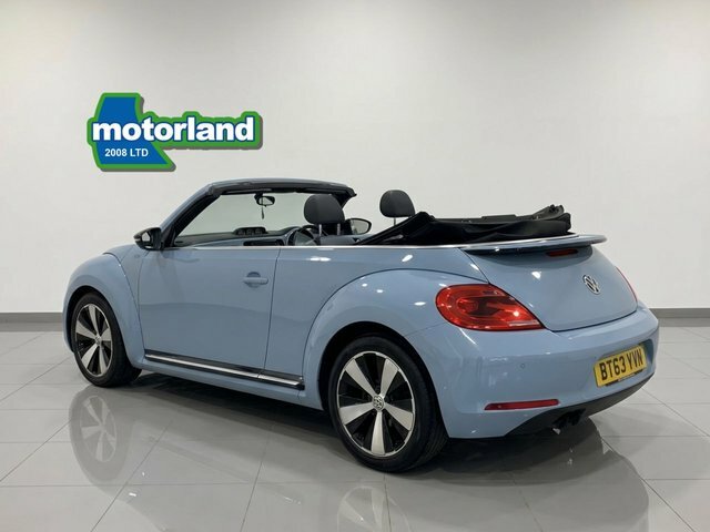 Volkswagen Beetle Tsi 60S Cabriolet Blue #4