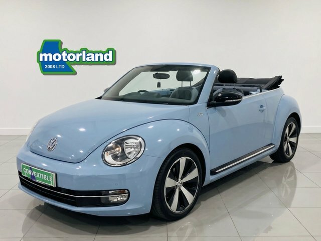 Volkswagen Beetle Tsi 60S Cabriolet Blue #3