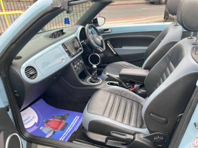 Volkswagen Beetle Tsi 60S Cabriolet Blue #5