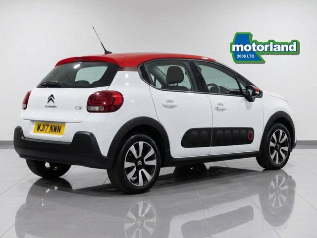 Citroen C3 Puretech Flair Hatchback WJ17NWN White #6