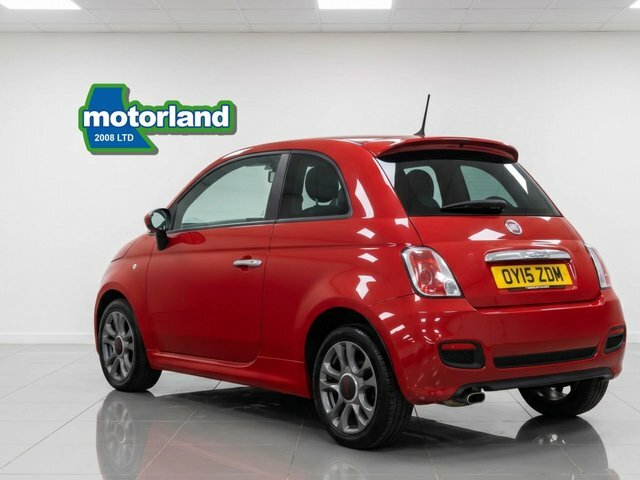 Fiat 500 S Hatchback Red #4