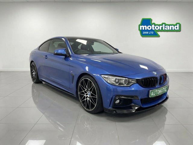 BMW 4 Series Gran Coupe 420D M Sport Coupe Blue