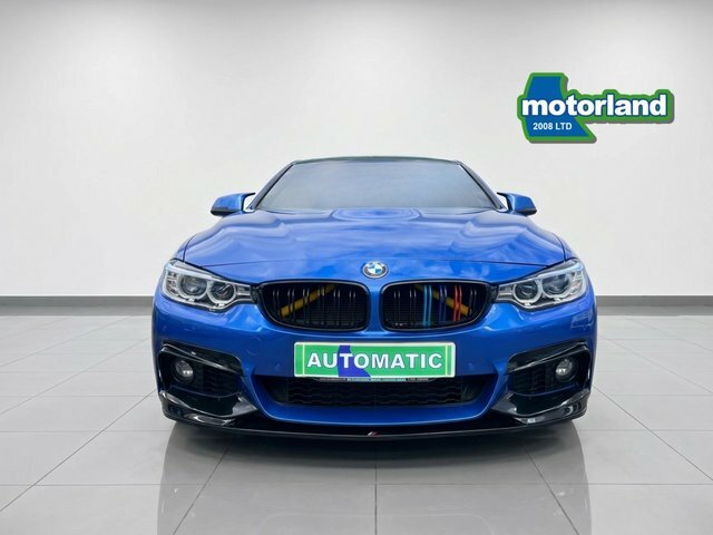 BMW 4 Series Gran Coupe 420D M Sport Coupe Blue #2