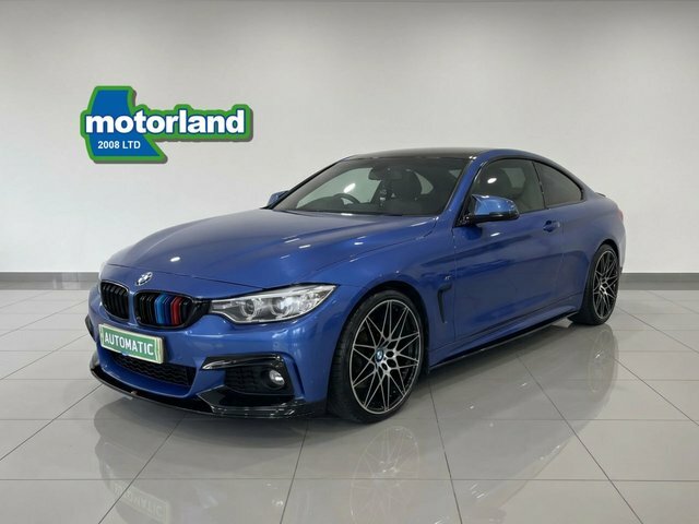 BMW 4 Series Gran Coupe 420D M Sport Coupe Blue #3