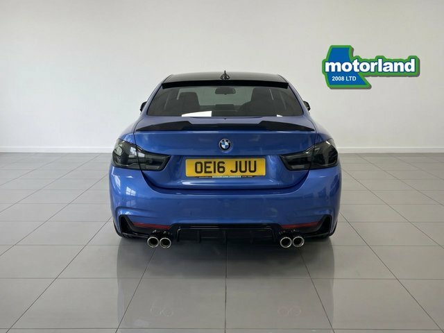 BMW 4 Series Gran Coupe 420D M Sport Coupe Blue #5