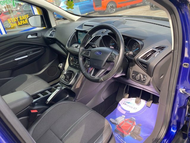 Ford C-Max Ecoboost Titanium X Mpv Blue #6