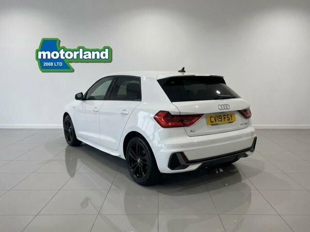 Audi A1 Tfsi 25 S Line White #4