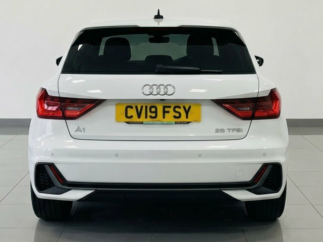 Audi A1 Tfsi 25 S Line White #5