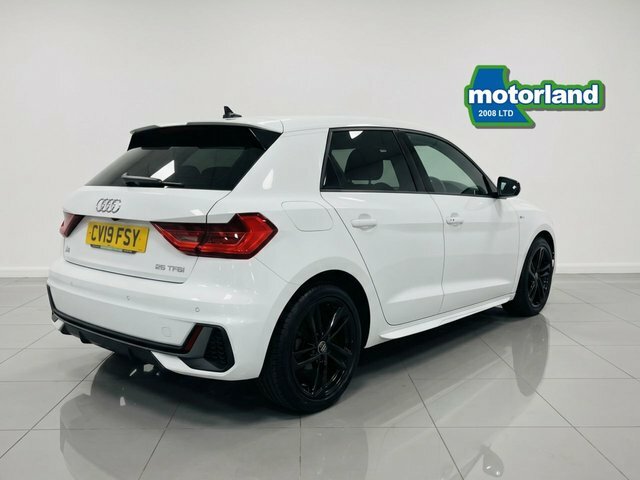 Audi A1 Tfsi 25 S Line White #6