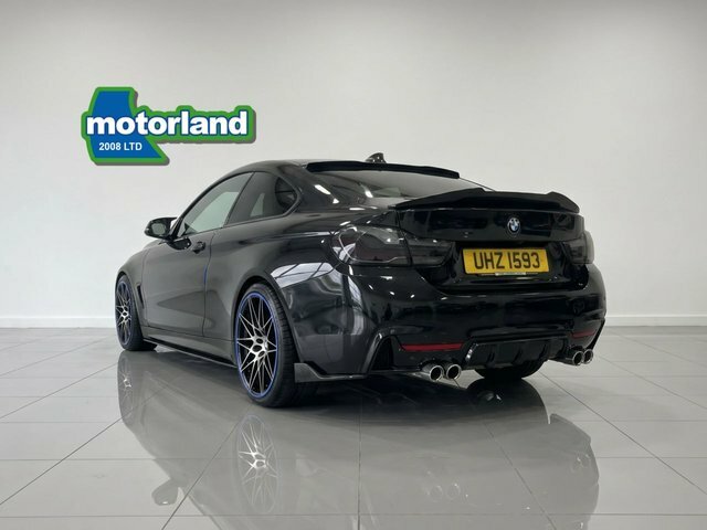 BMW 4 Series Gran Coupe 420D M Sport Coupe Black #4