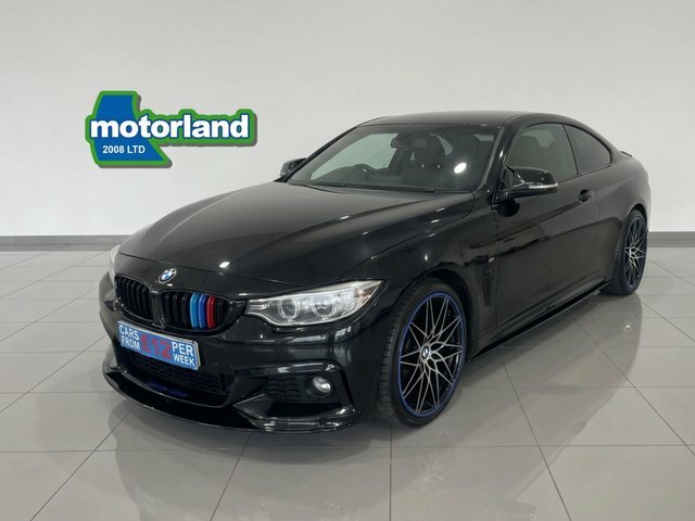 BMW 4 Series Gran Coupe 420D M Sport Coupe Black #3