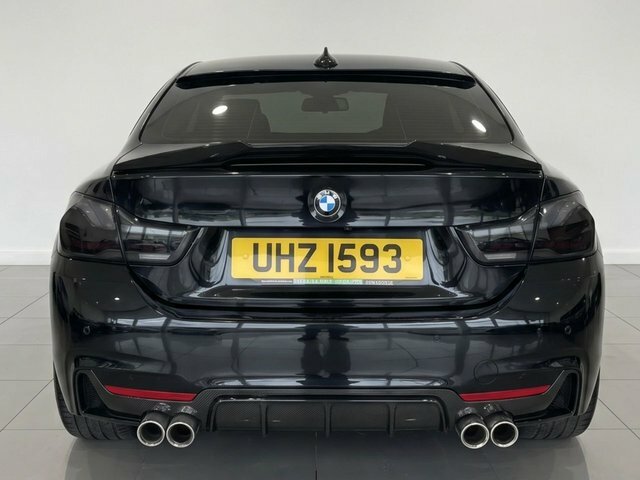 BMW 4 Series Gran Coupe 420D M Sport Coupe Black #5